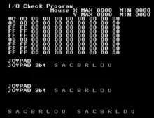 Image n° 1 - titles : Multitap - IO Sample Program of Nov 28 1992